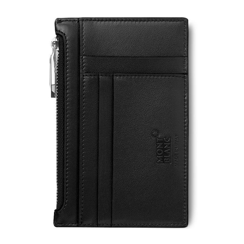 Montblanc Meisterstück Black Pocket Holder 8cc with zipped pocket