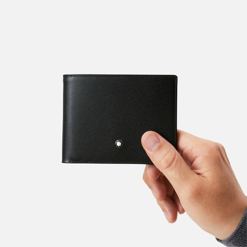 Montblanc Meisterstück Black Wallet 6cc 14548 - Authorised