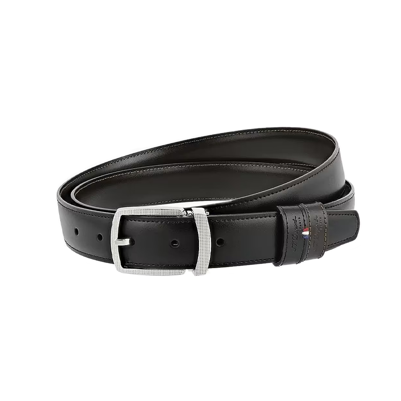 S T Dupont Auto Lock Belt Black 9771140 - Authorised retailer S T Dupont Auto Lock Belt Black 9771140 - Authorised retailer