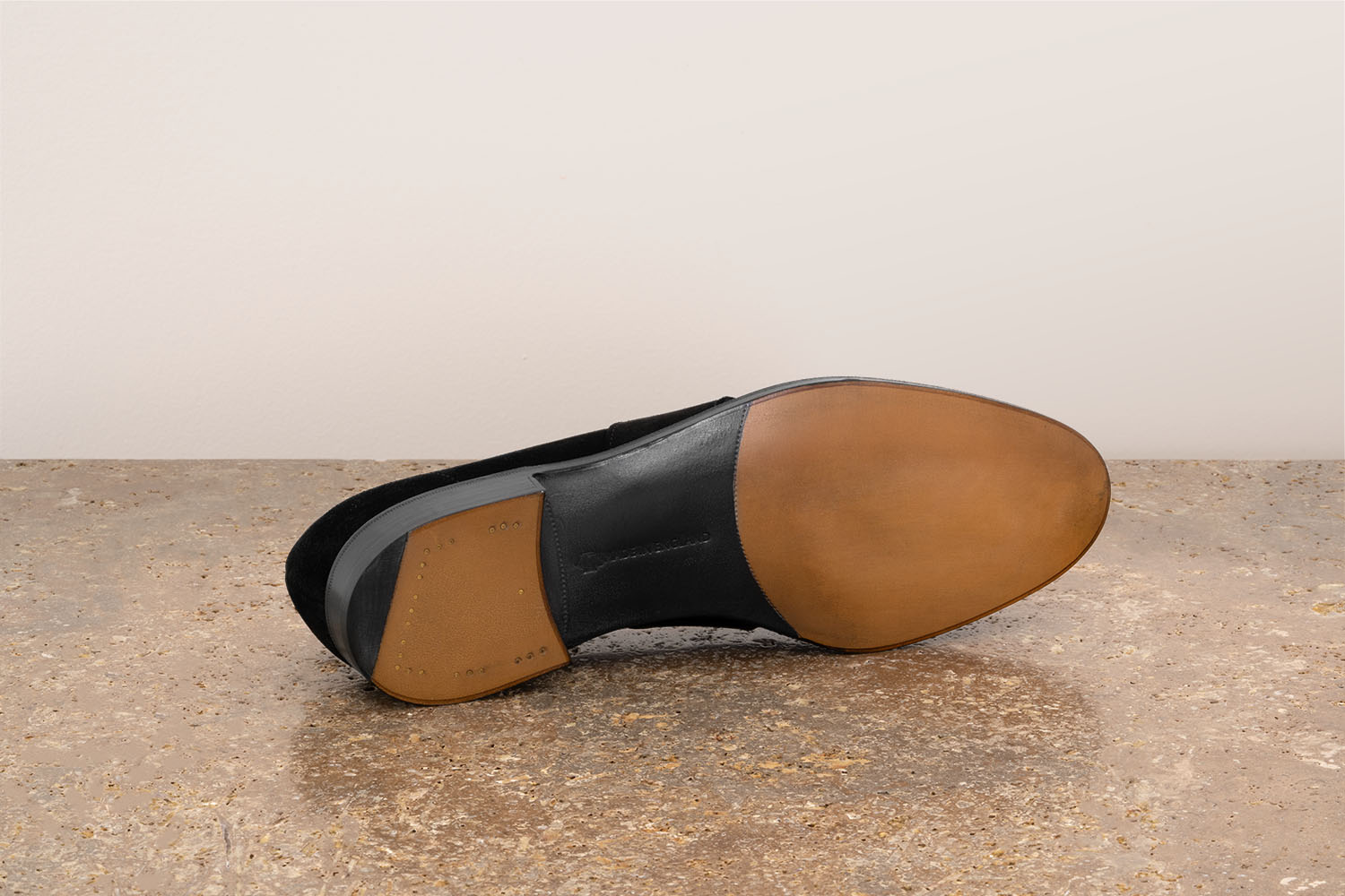Mocassins Edward Green Montpellier Cuir Noir - Taille UK 7.5 (EU 41.5), Neuf Avec Boîte
