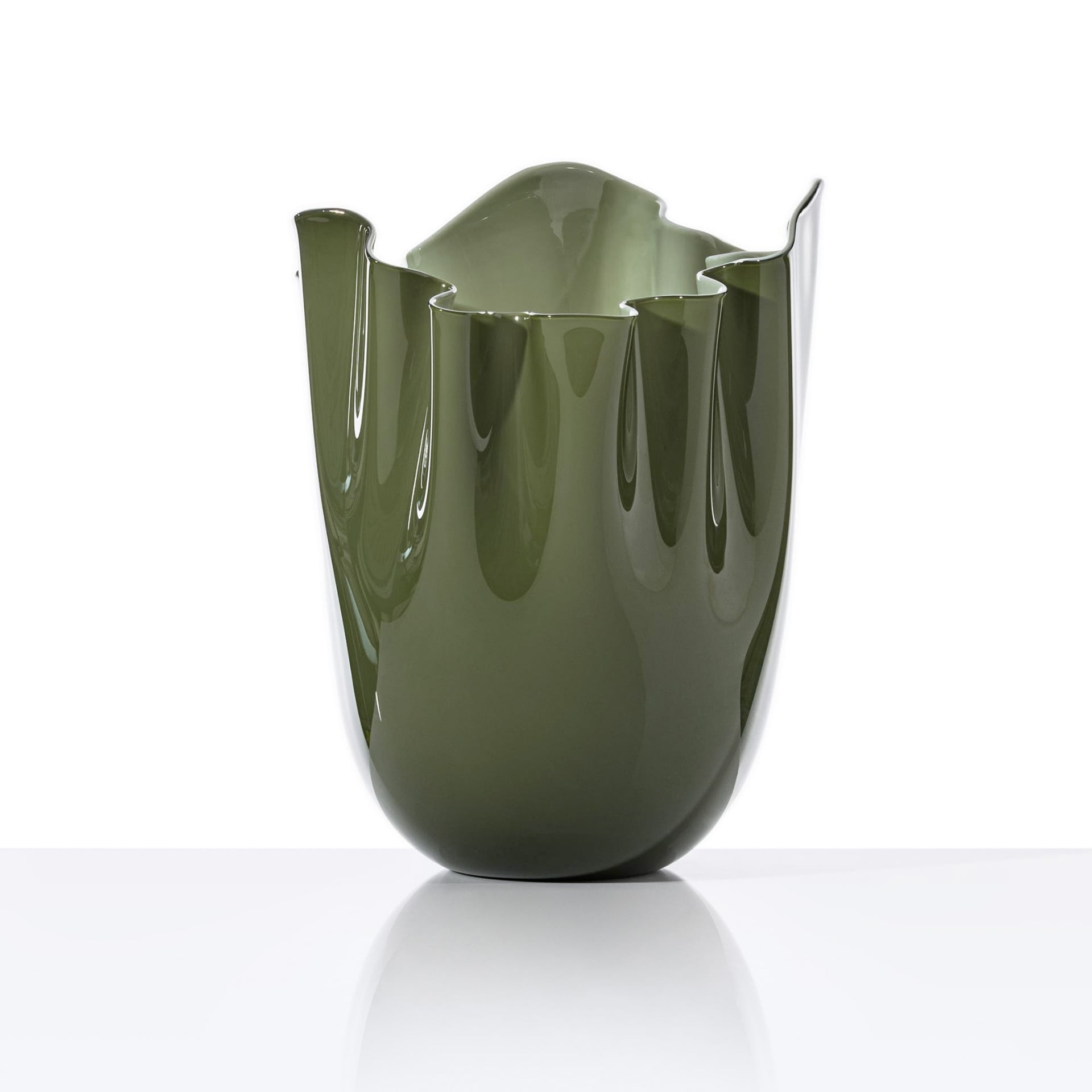 Nicoli 2440SA Impulse Verde iniezione stampaggio Premium Vaso, Salvia, 40 cm