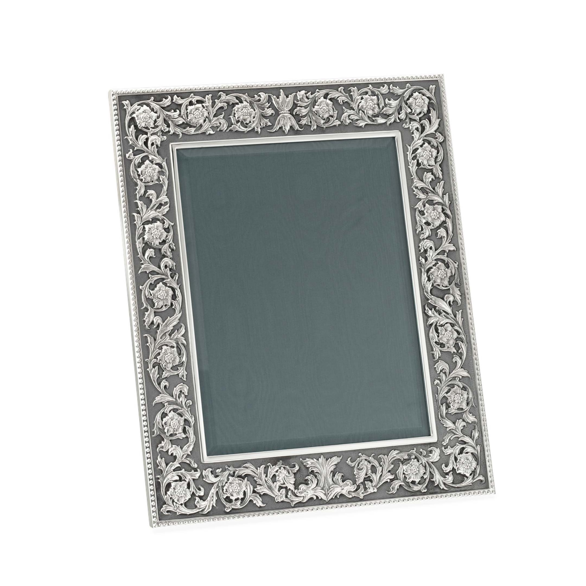 BUCCELLATI ブチェラッティ 925 フォトフレーム ヴィンテージ 和光 Buccellati Rouche Large Silver Frame SAGDEC000092. Buccellati