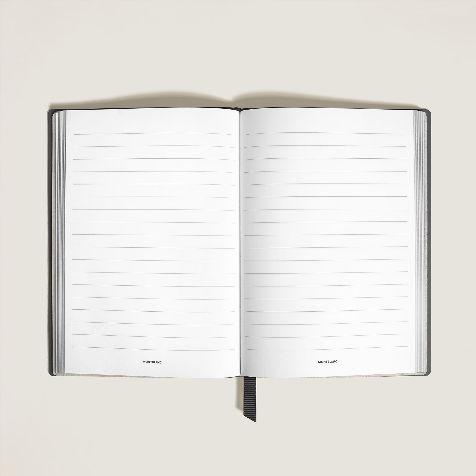 Montblanc Medium Notebook, Sartorial, Black, Lined Pages 134750