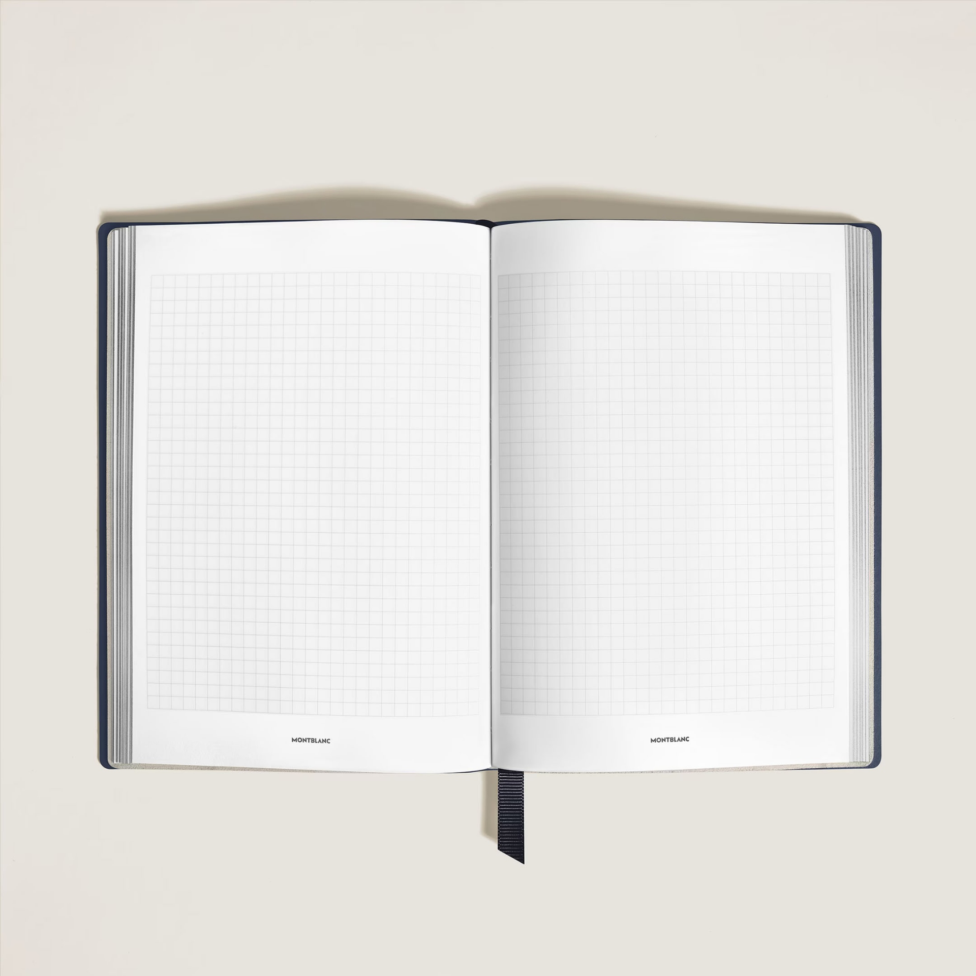 Montblanc Medium Notebook, Sartorial, Blue, Squared Pages 134758