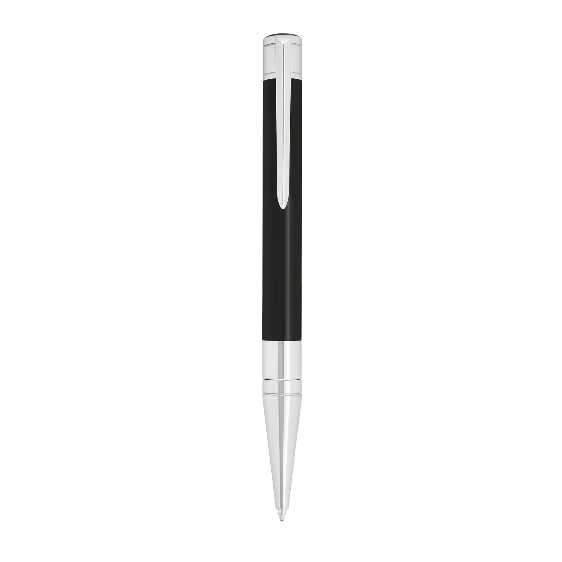 Penna A Sfera Gullor 601 Roller – Design In Marmo Nero, Metallo, Pennino Medio, Stile Elegante