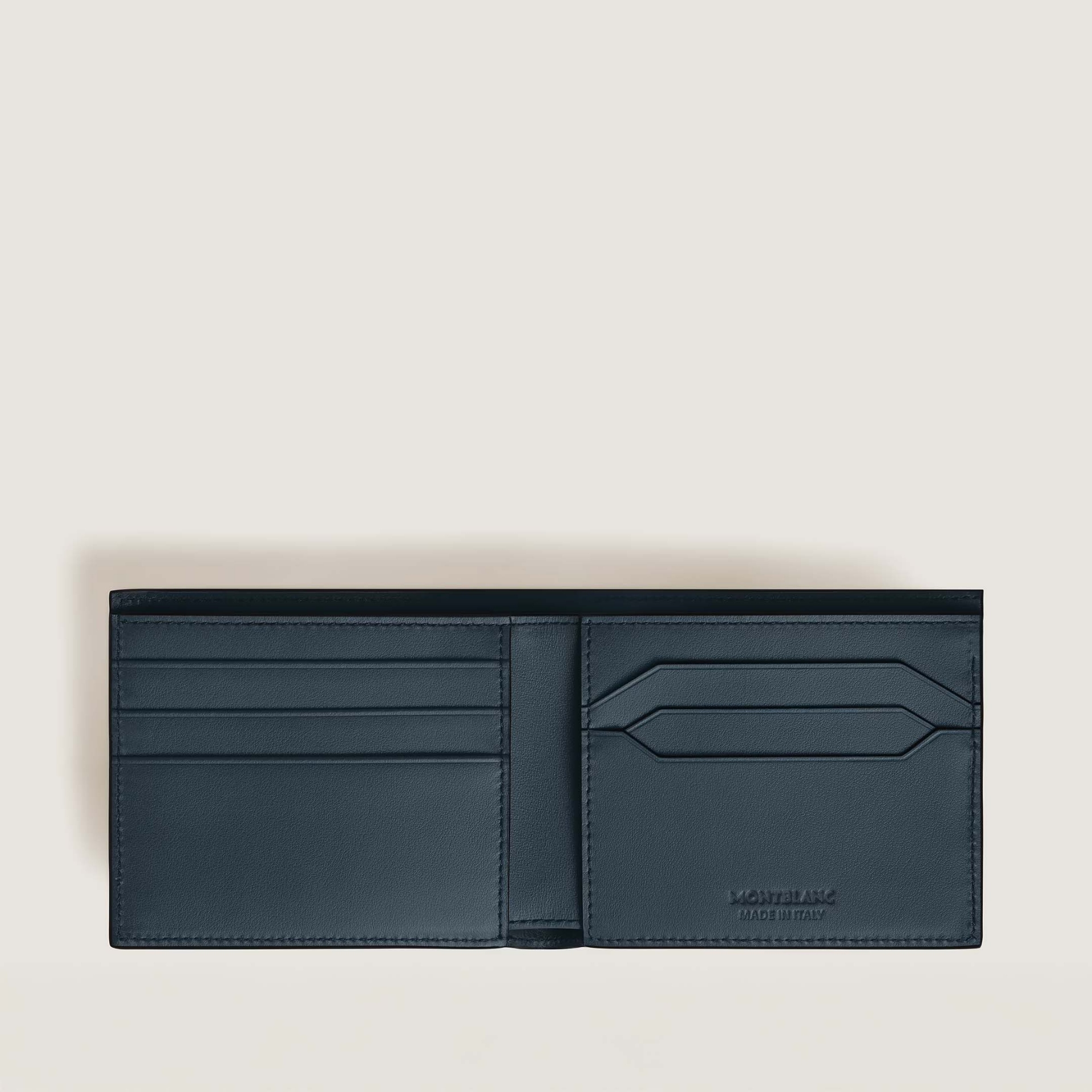 Montblanc Wallet 6cc in Velvet Blue Meisterstück Leather 220446