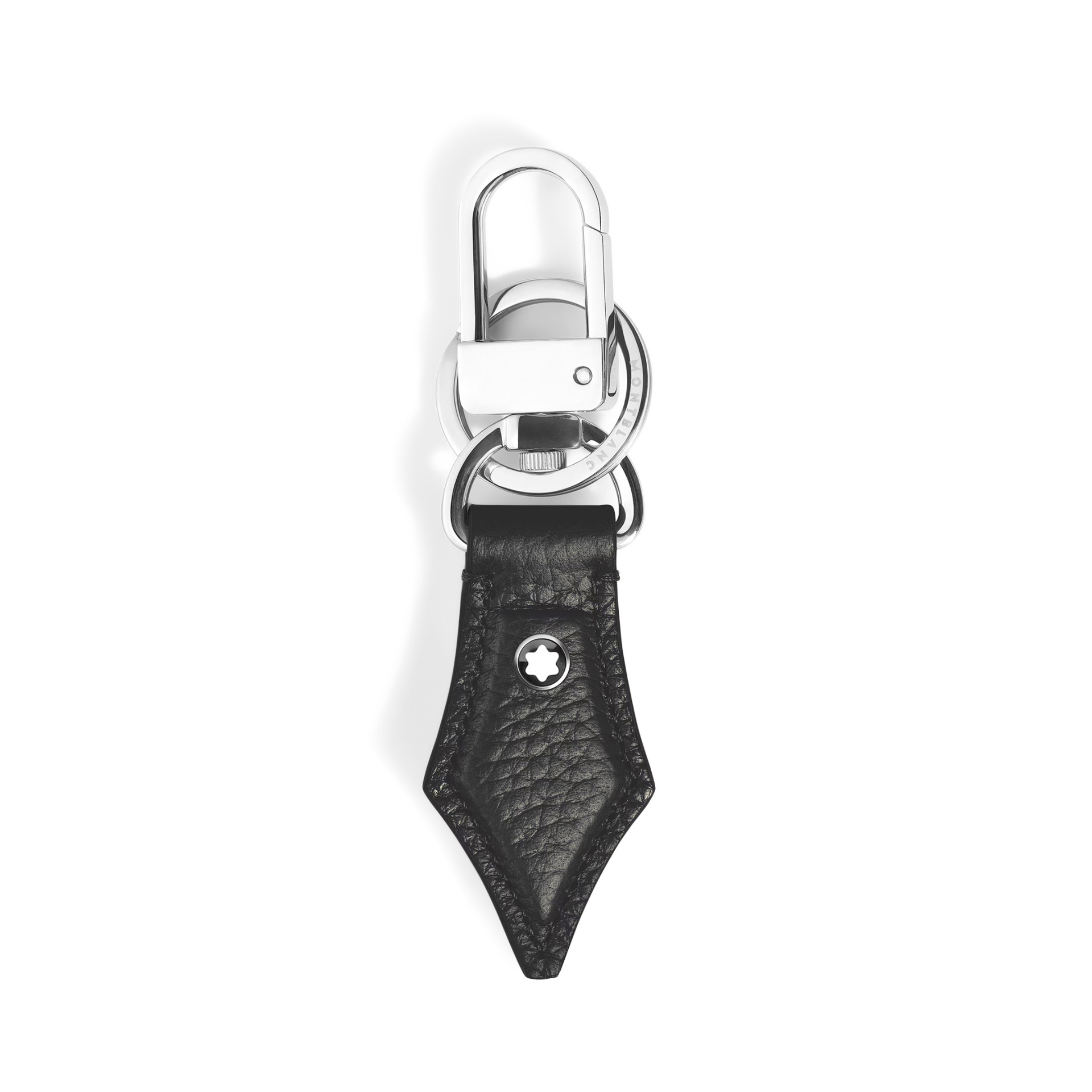 Montblanc Nib Key Holder in Black Meisterstück Leather 220436