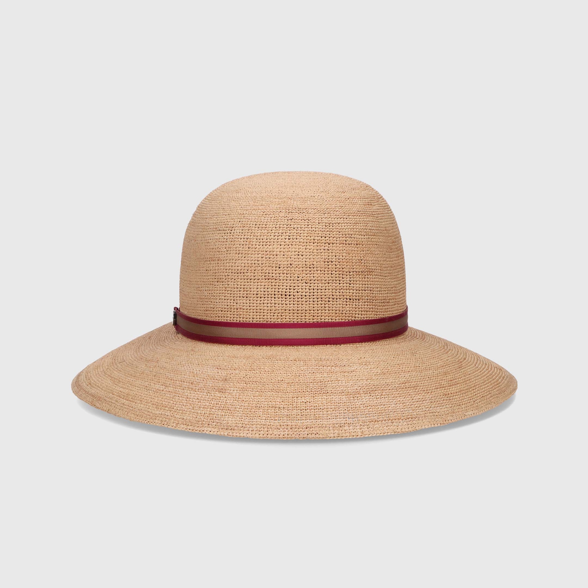 Borsalino Colombia Rollable Raffia Crochet Natural Hat 230043-00G1