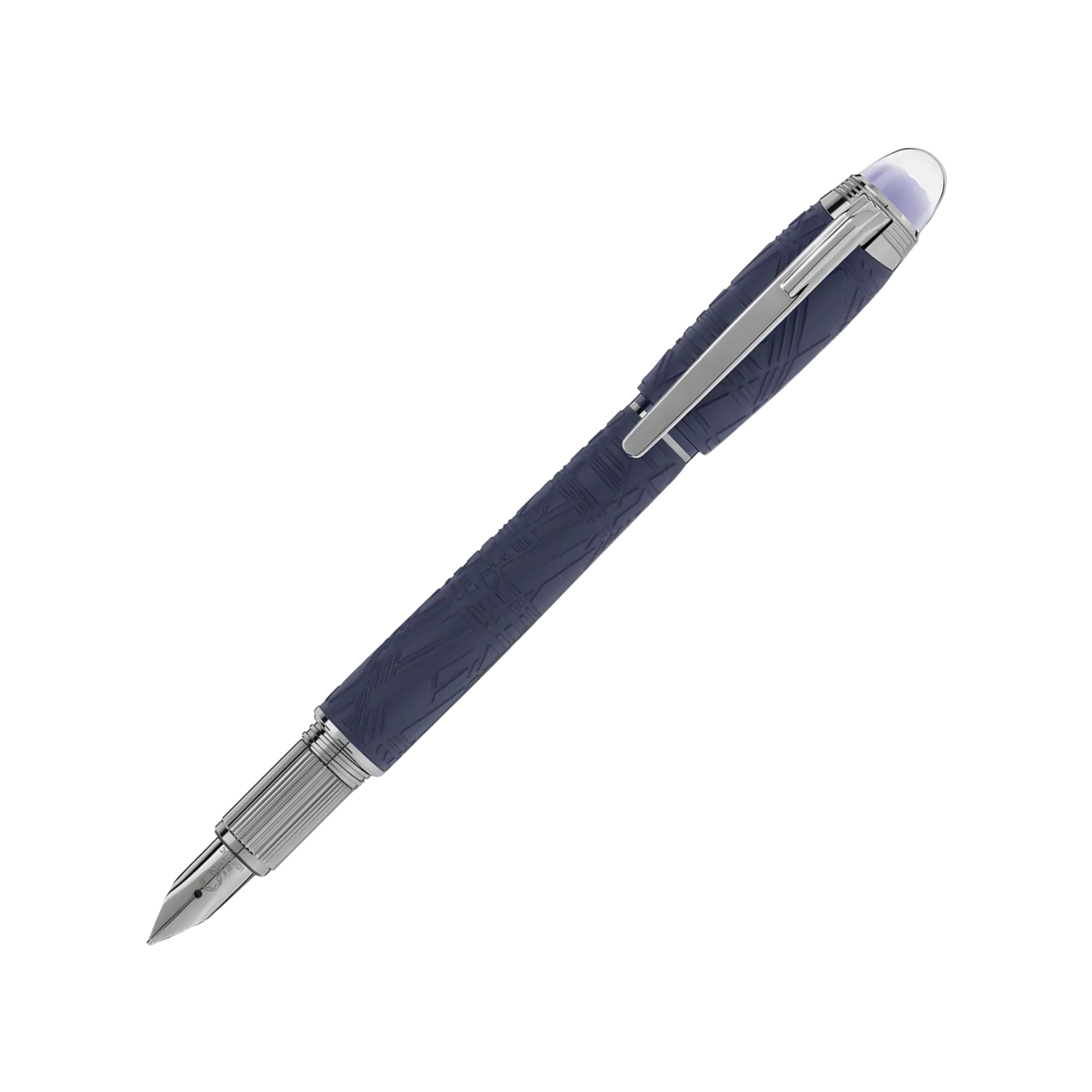 Montblanc Meisterstück Glacier Classique Fountain Pen White 129399