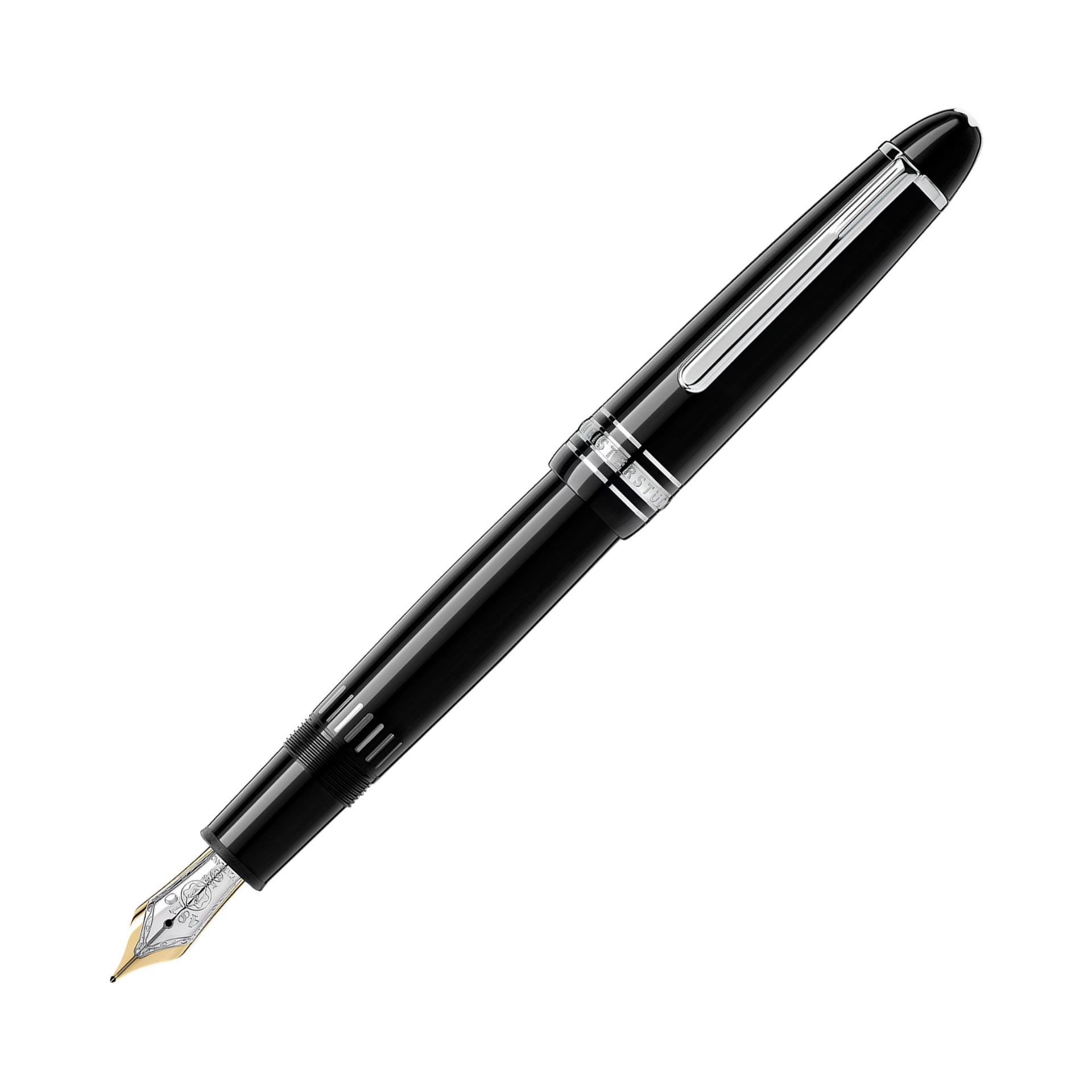 Montblanc Meisterstück Glacier Classique Fountain Pen White 129399