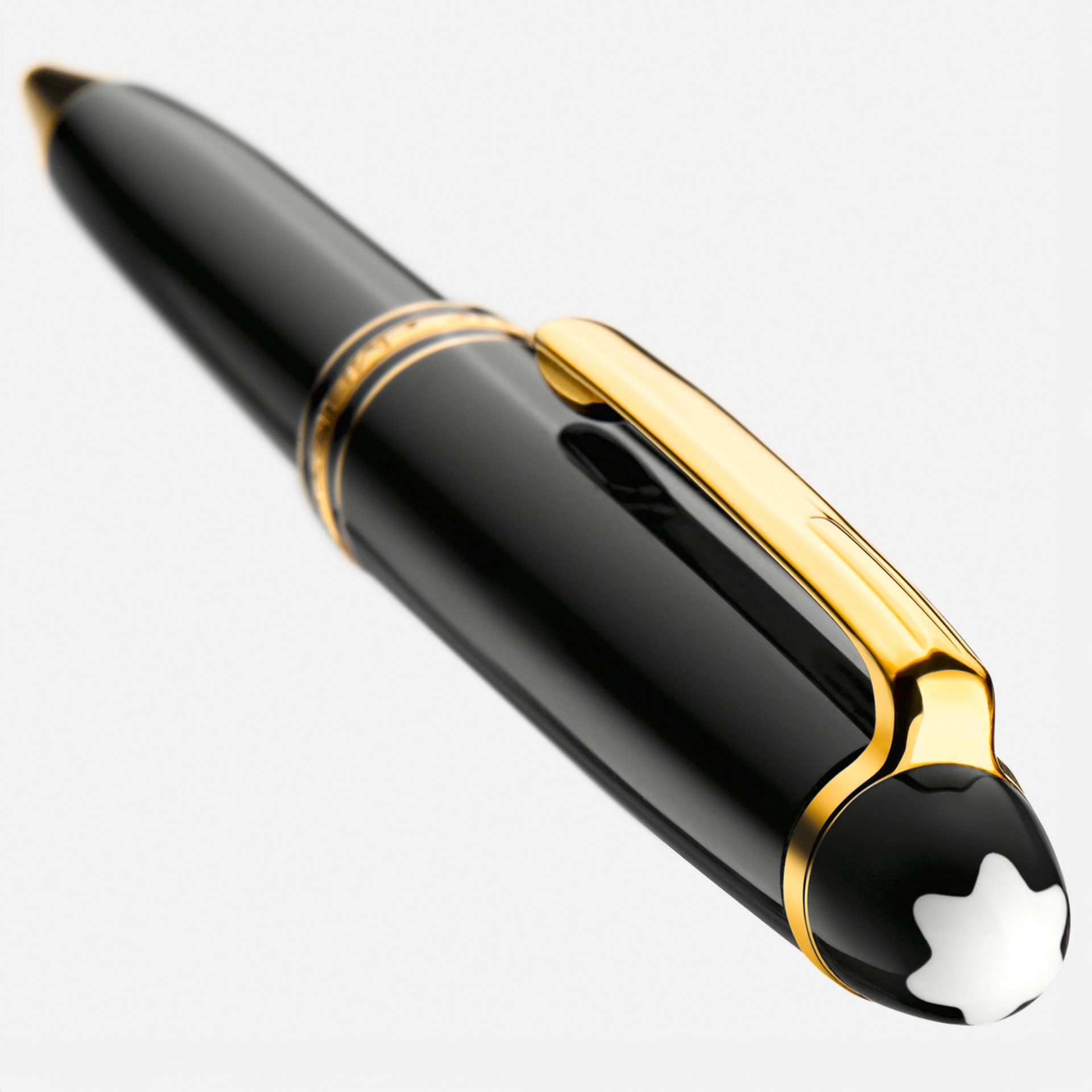 MONT BLANC ゴールド万年筆 Montblanc Meisterstück Gold-Coated Classique Mechanical Pencil