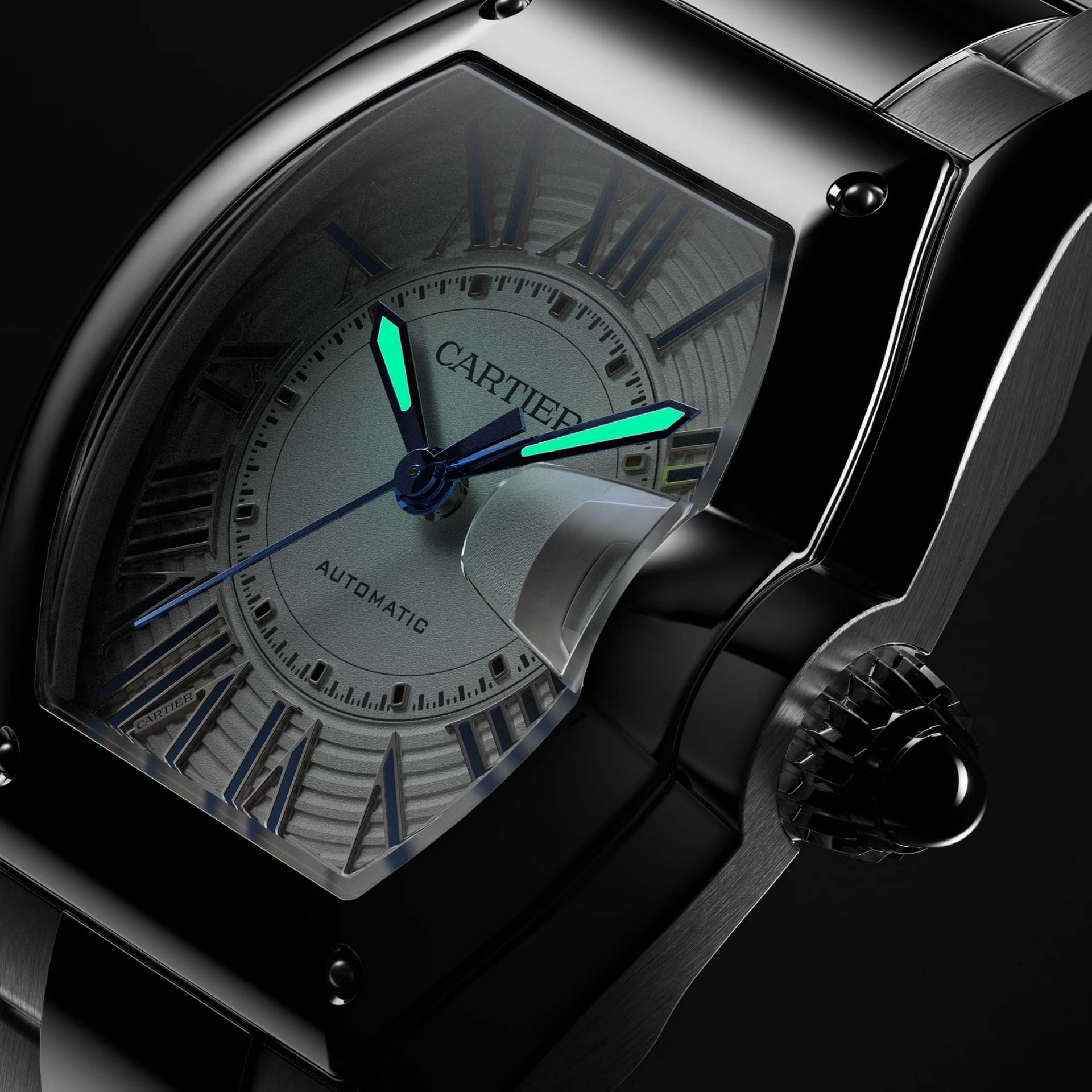Cartier Roadster Large Model, Steel 38.7 X 47.2 MM WSRD0020