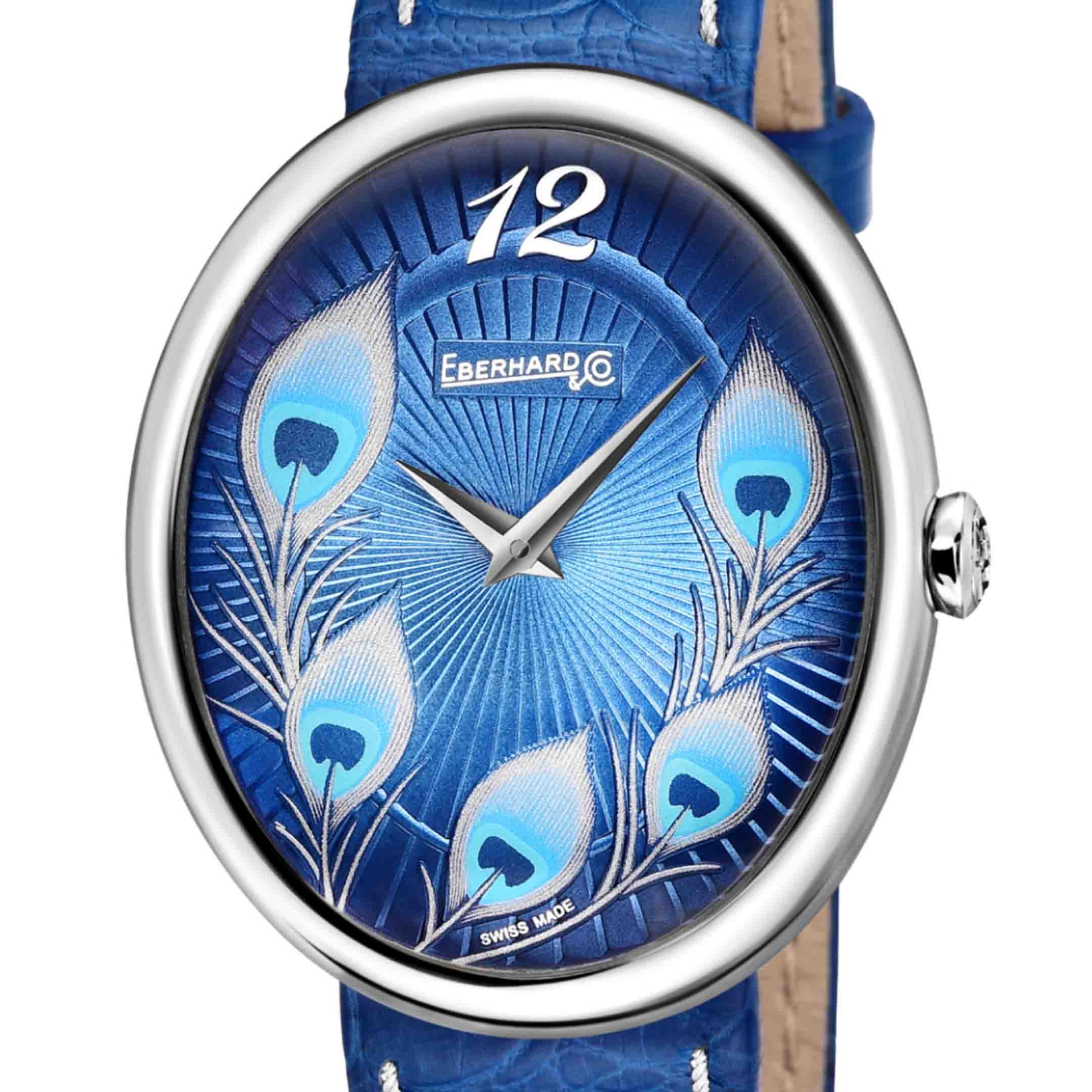 Eberhard Co Gilda peacock 32.1 x 38 MM 61008.14 CP+QP price and