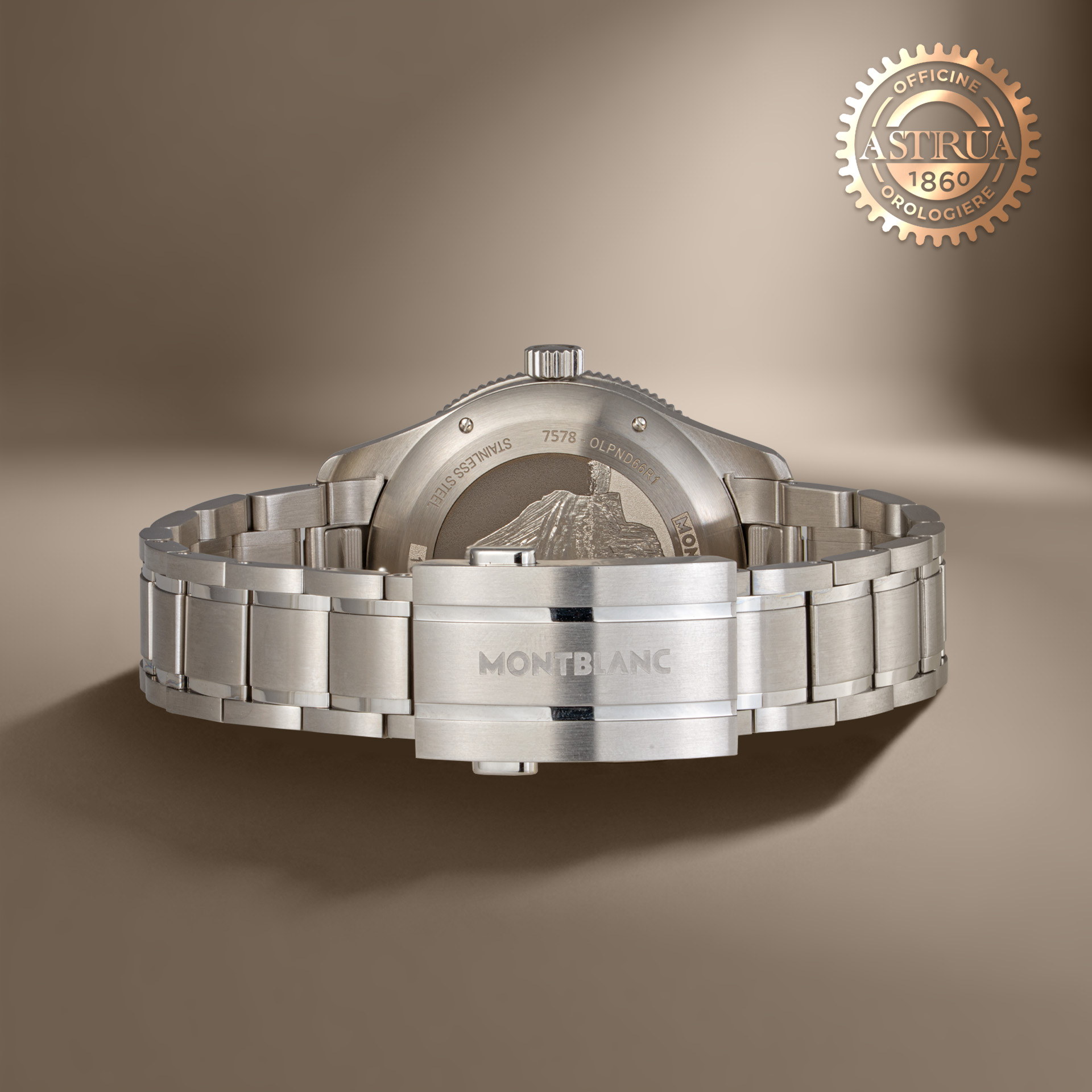 Montblanc 1858 Iced Sea Automatic Date 129371 Pre-owned watch
