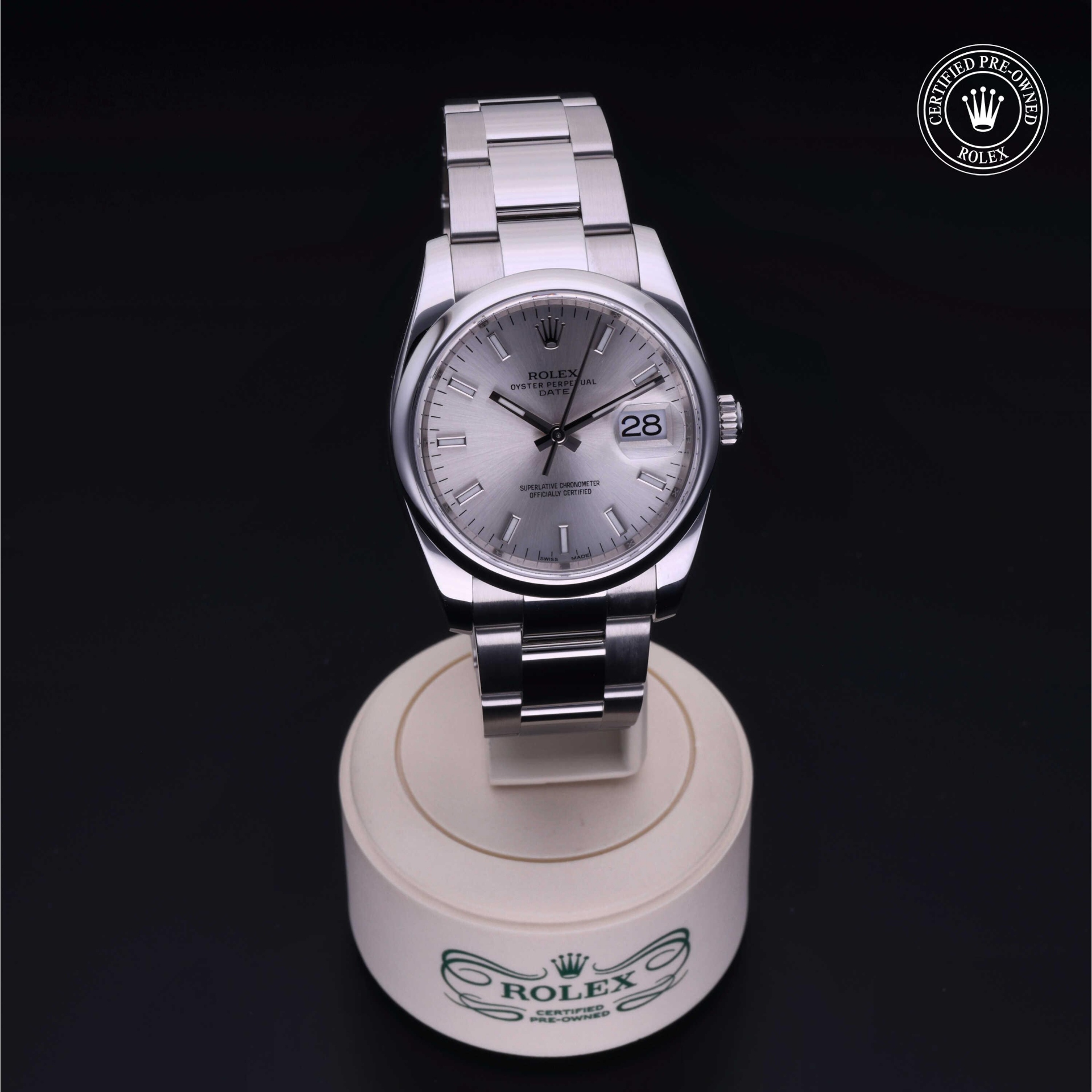 Rolex Oyster Perpetual Date 34 mm 115200 40