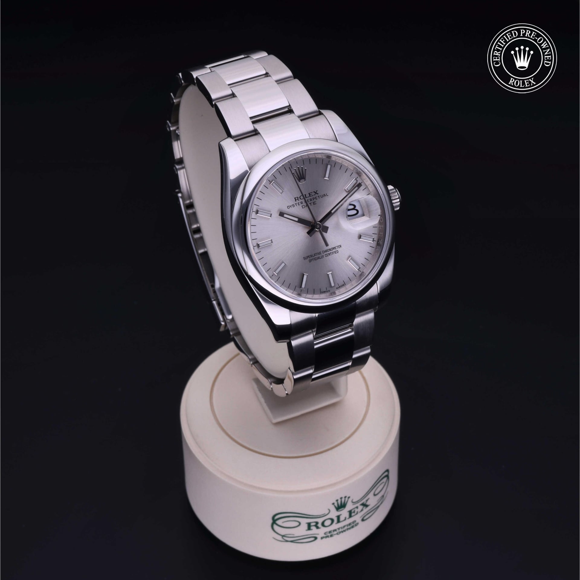 Rolex Oyster Perpetual Date 34 mm 115200 38